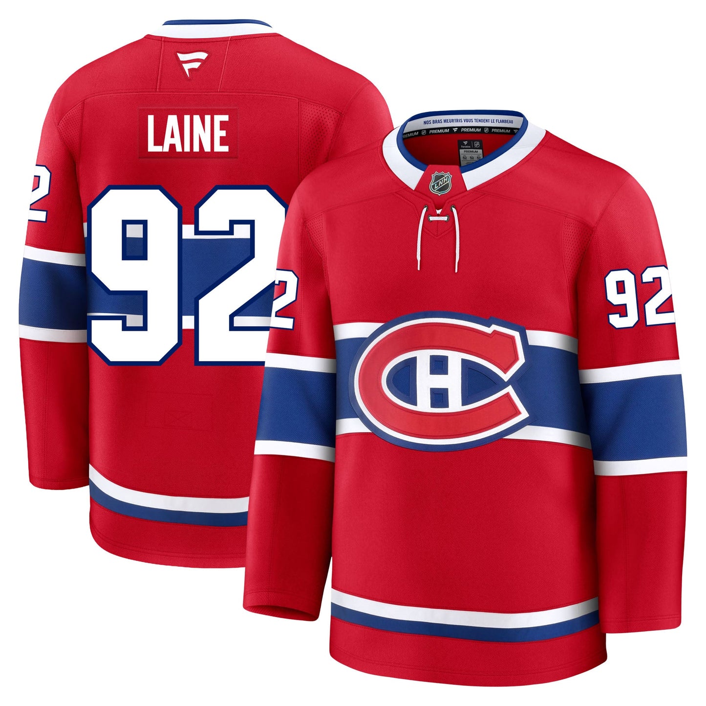 Patrik Laine Montreal Canadiens Fanatics Premium Home Jersey