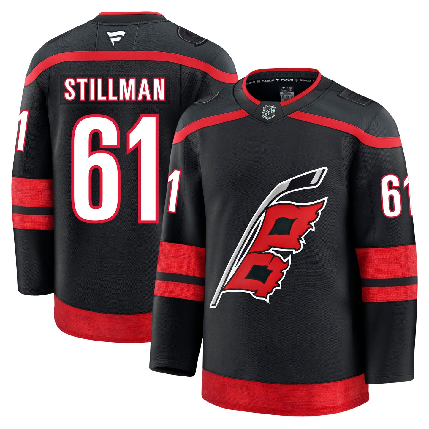 Riley Stillman Carolina Hurricanes Fanatics Premium Home Jersey