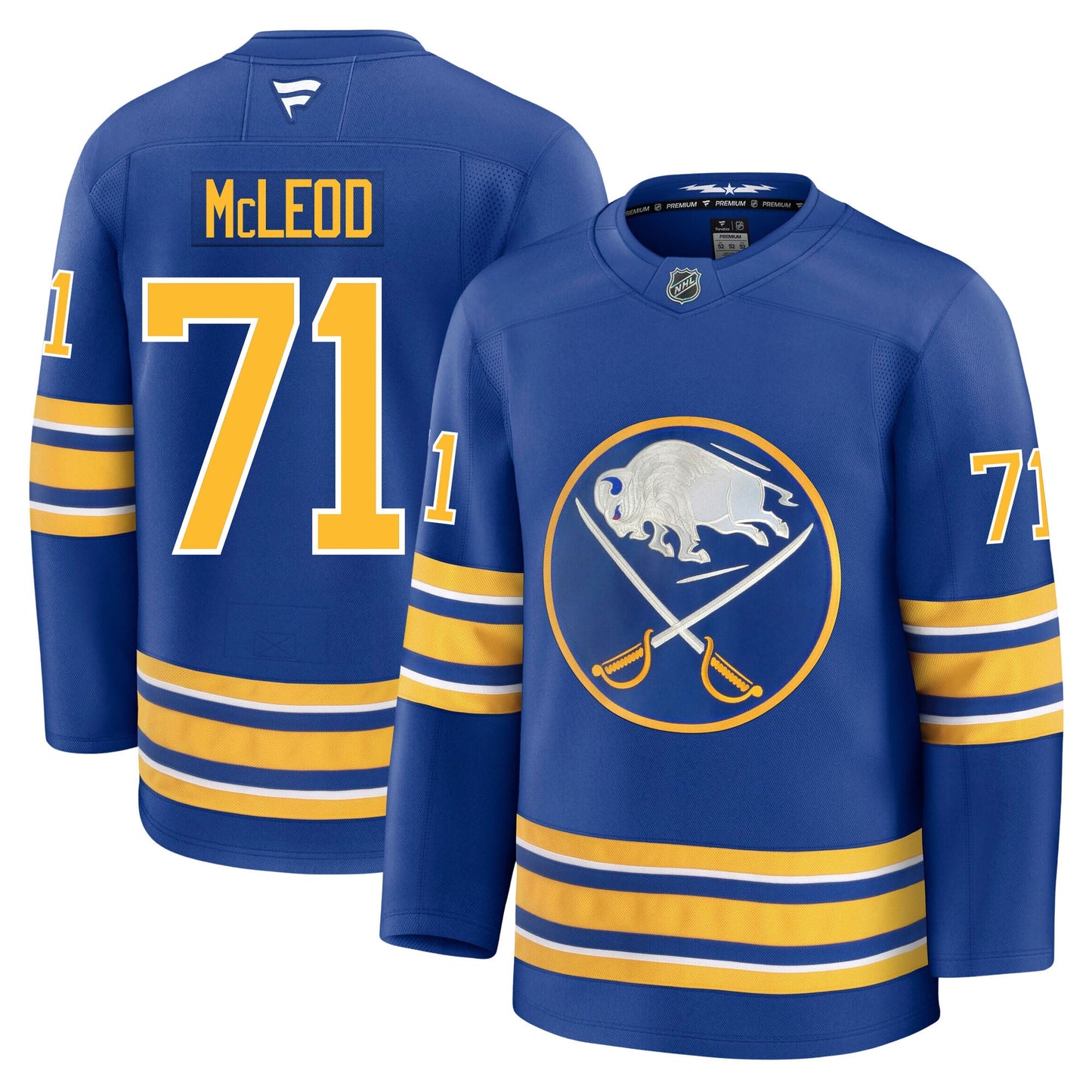 Ryan Mcleod Buffalo Sabres Fanatics Premium Home Jersey