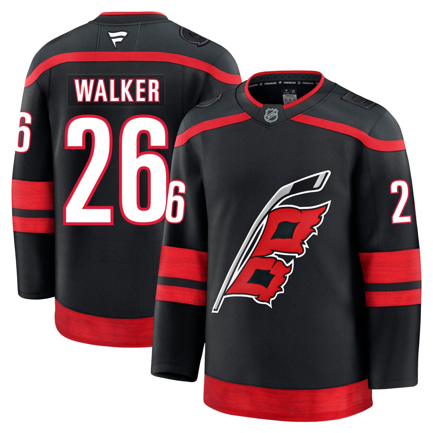 Sean Walker Carolina Hurricanes Fanatics Premium Home Jersey
