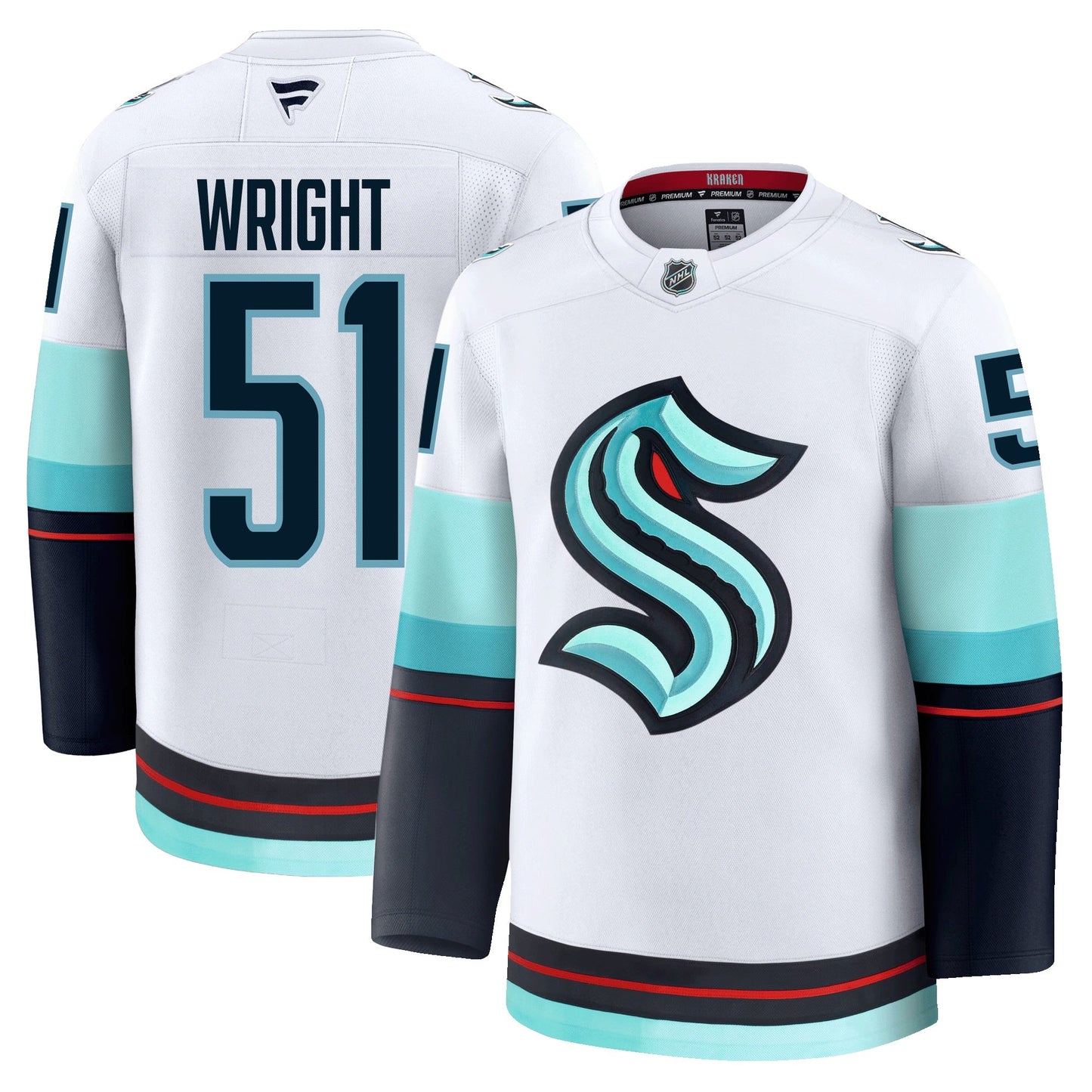 Shane Wright Seattle Kraken Fanatics Premium Away Jersey