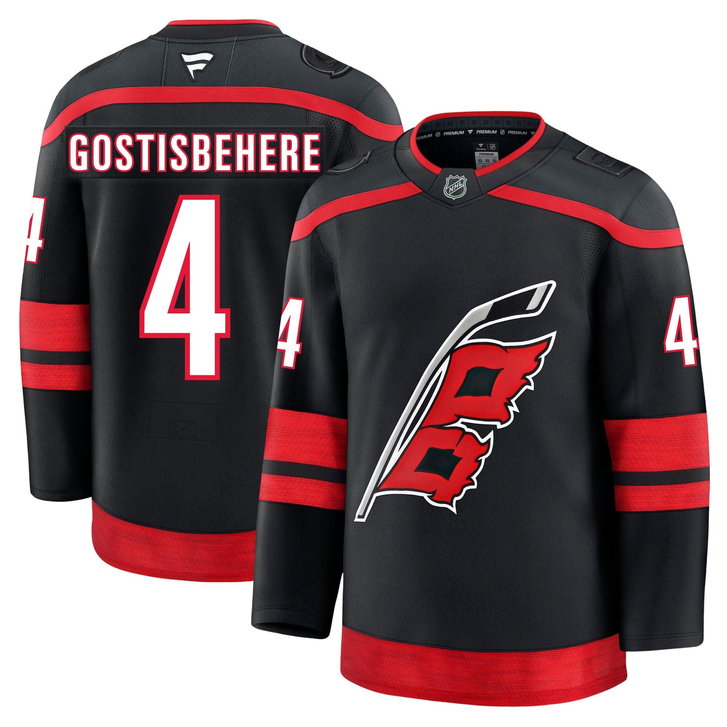 Shayne Gostisbehere Carolina Hurricanes Fanatics Premium Home Jersey
