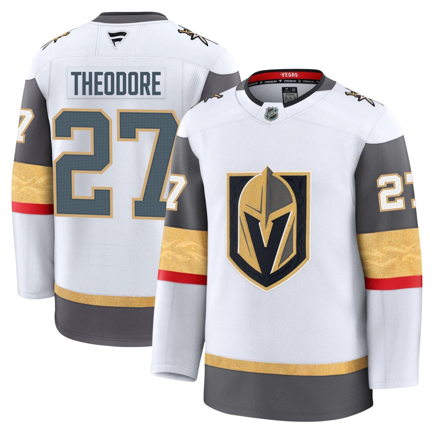 Shea Theodore Vegas Golden Knights Fanatics Premium Away Jersey