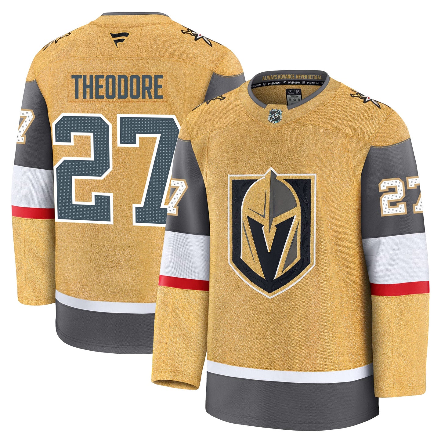 Shea Theodore Vegas Golden Knights Fanatics Premium Home Jersey
