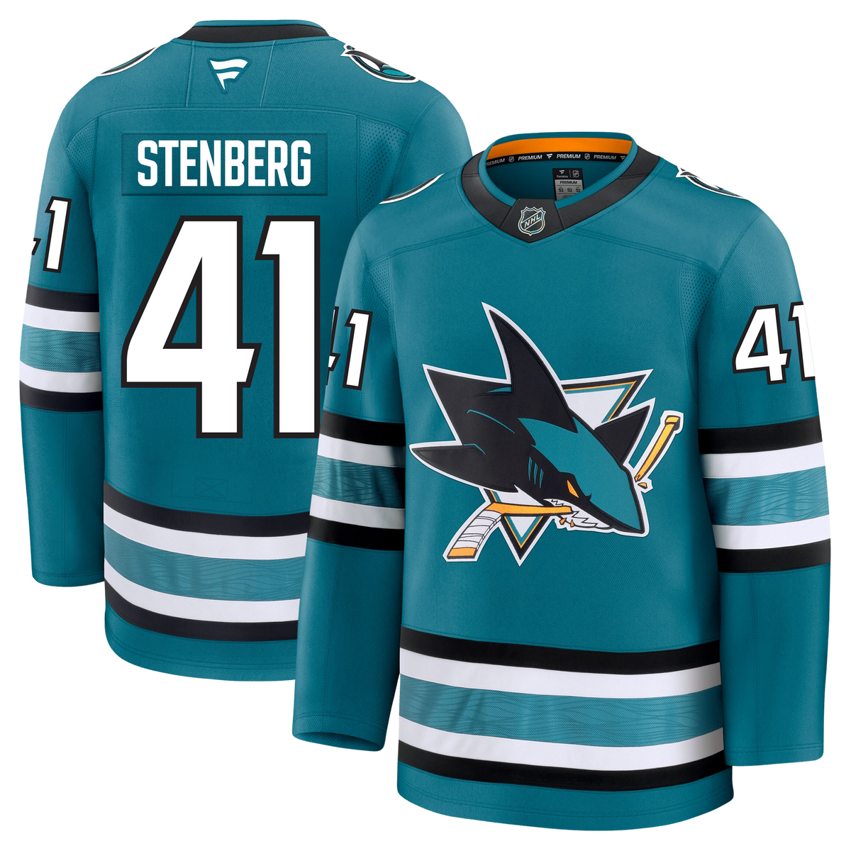 Ivar Stenberg San Jose Sharks Fanatics Premium Home Jersey