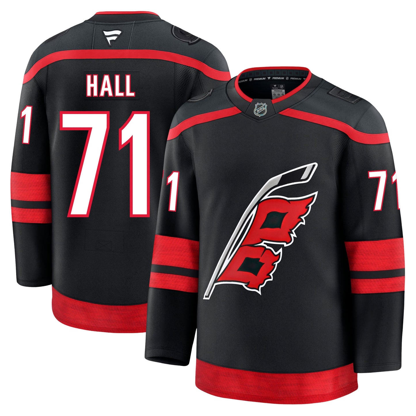 Taylor Hall Carolina Hurricanes Fanatics Premium Home Jersey