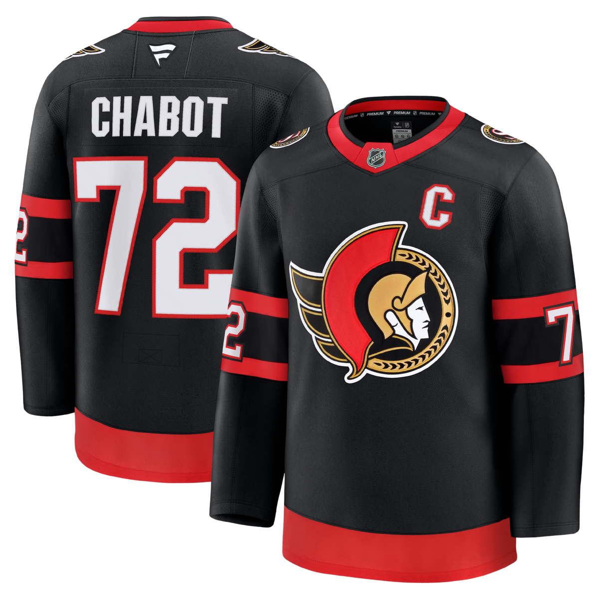 Thomas Chabot Ottawa Senators Fanatics Premium Home Jersey