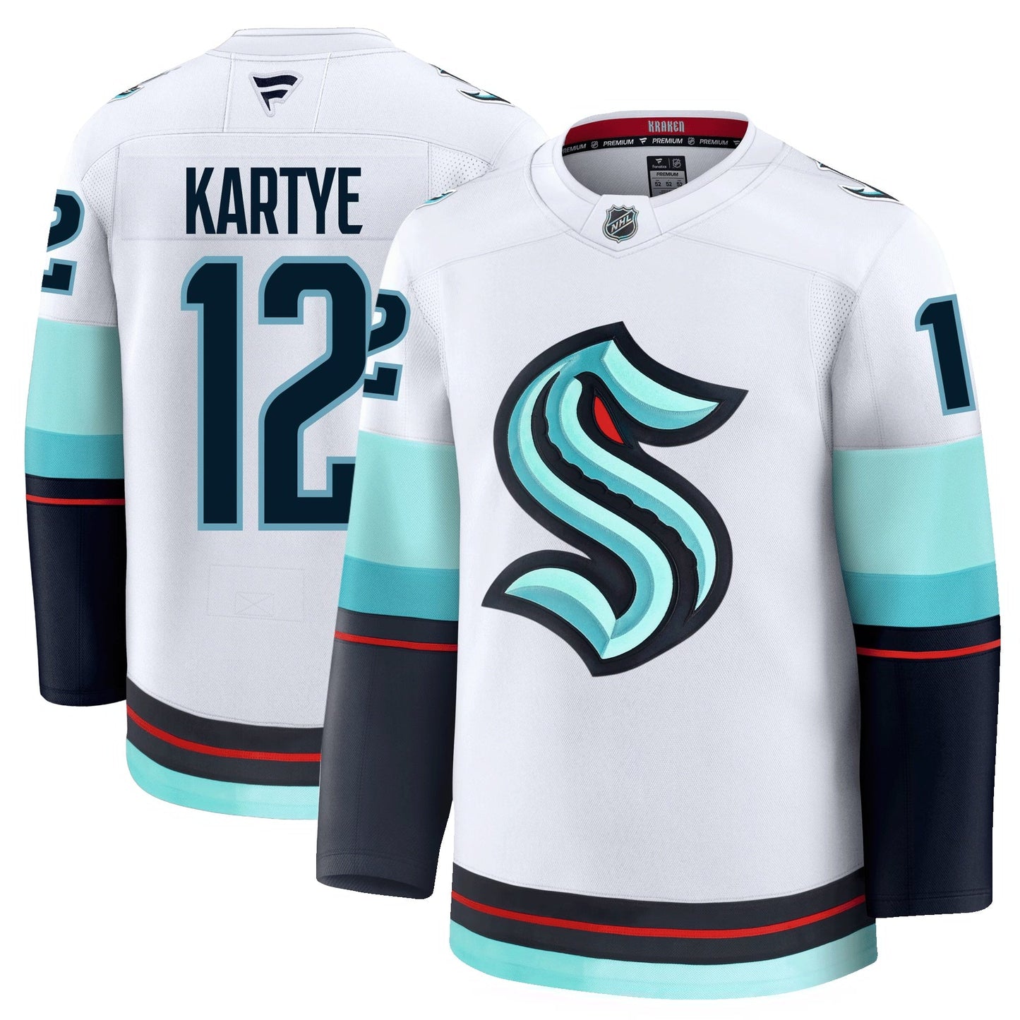 Tye Kartye Seattle Kraken Fanatics Premium Away Jersey