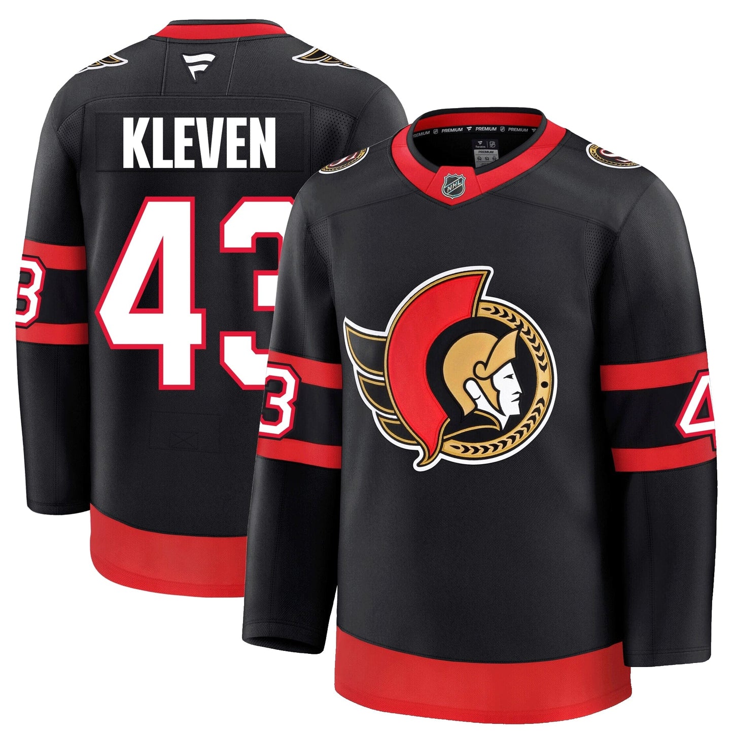 Tyler Kleven Ottawa Senators Fanatics Premium Home Jersey