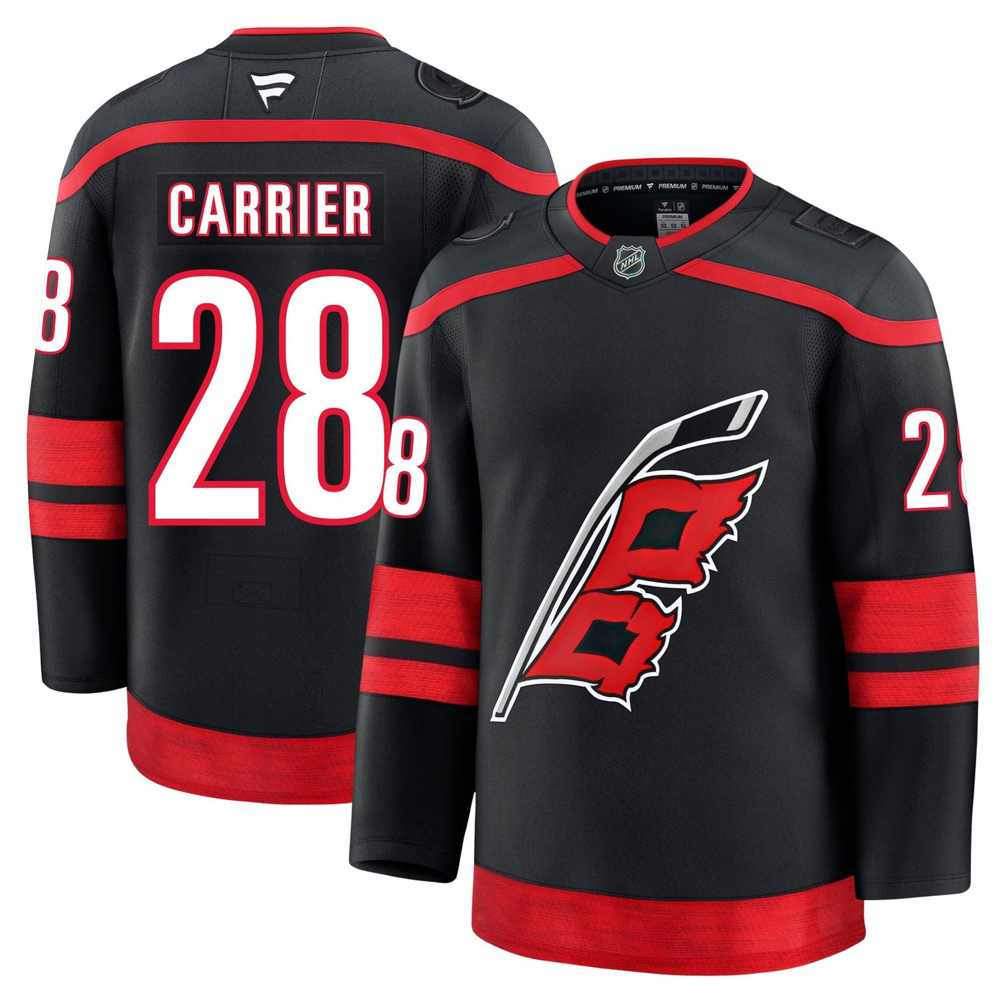 William Carrier Carolina Hurricanes Fanatics Premium Home Jersey