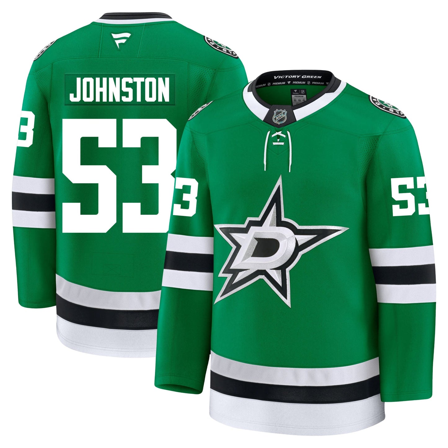 Wyatt Johnston Dallas Stars Fanatics Premium Home Jersey