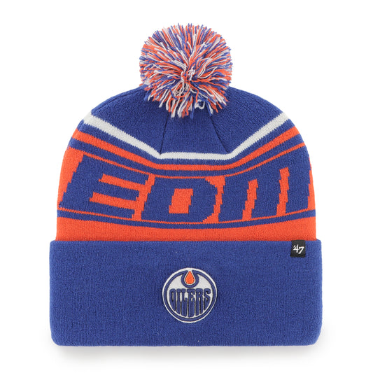 Edmonton Oilers '47 Brand NHL Stylus Cuff Knit Hat