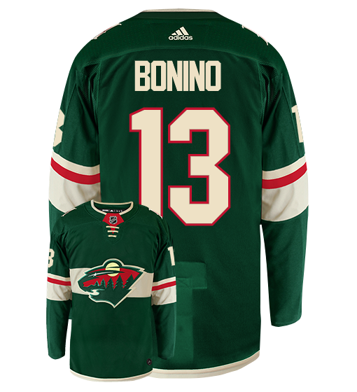 Minnesota wild online jersey numbers
