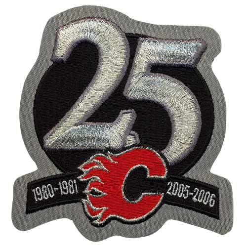 Patch on calgary clearance flames jersey