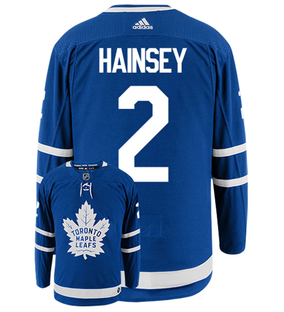 Men's Toronto Maple Leafs adidas Blue Home Authentic Blank Hockey