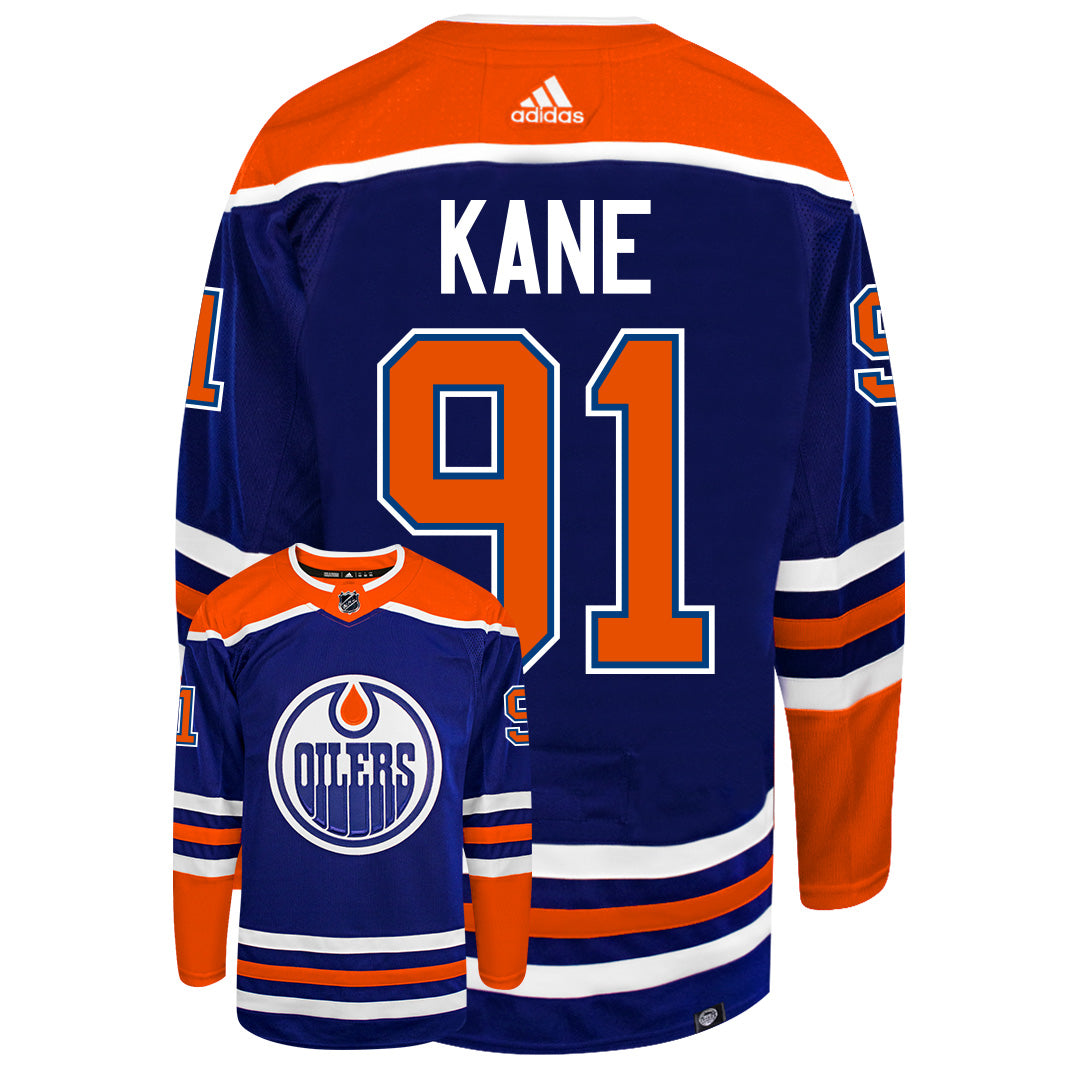 Men's Fanatics Branded Evander Kane Royal Edmonton Oilers Home