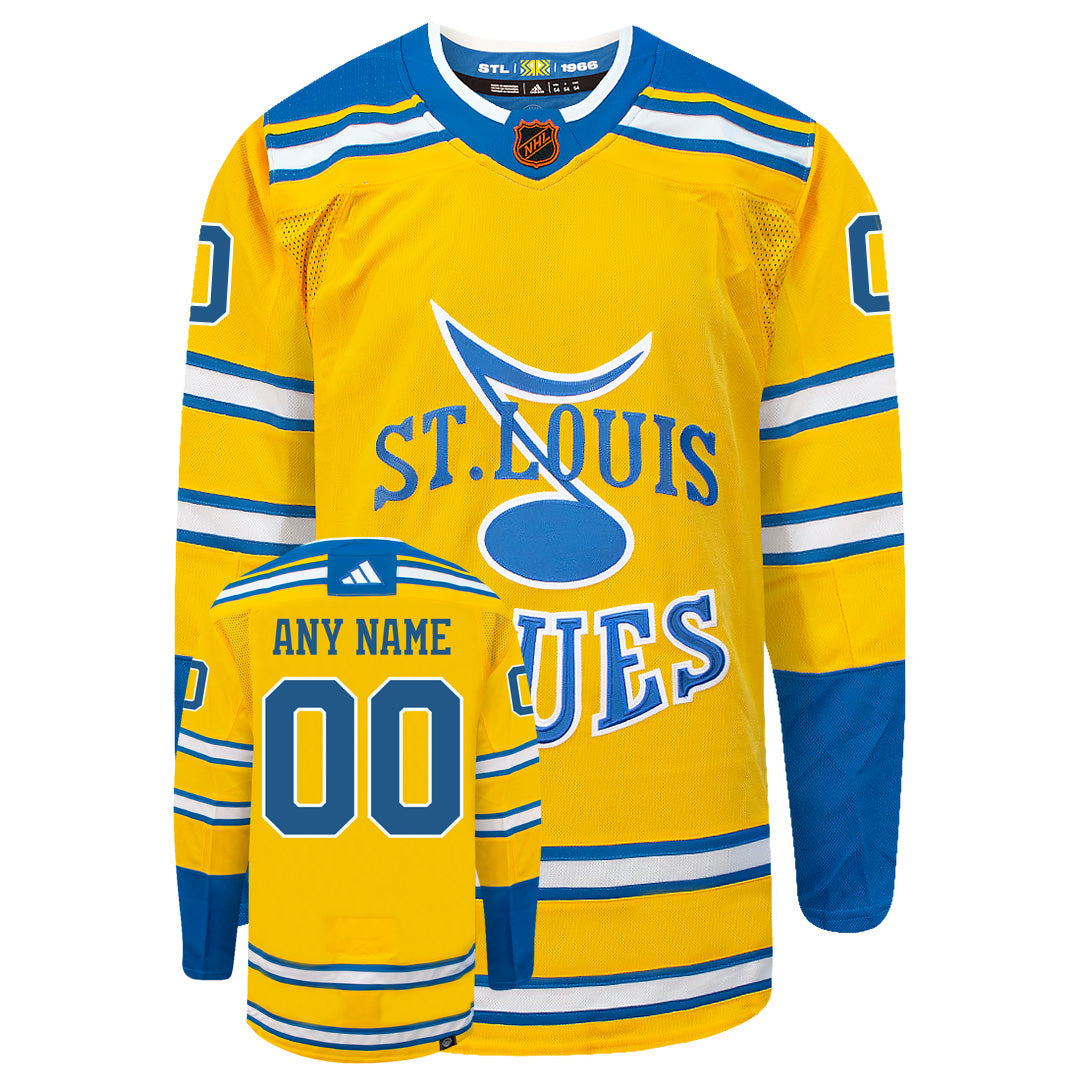 St. Louis Blues on X: The #ReverseRetro jersey (and brand new