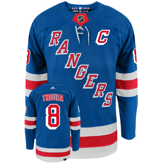 Jacob Trouba New York Rangers Adidas Primegreen Authentic NHL Hockey Jersey