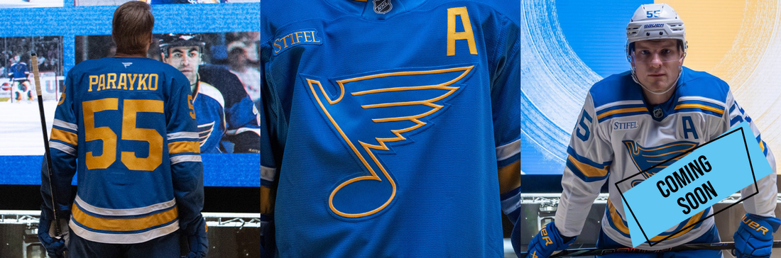 St. Louis Blues Unveil Modernized Heritage Jerseys with Classic Color Scheme