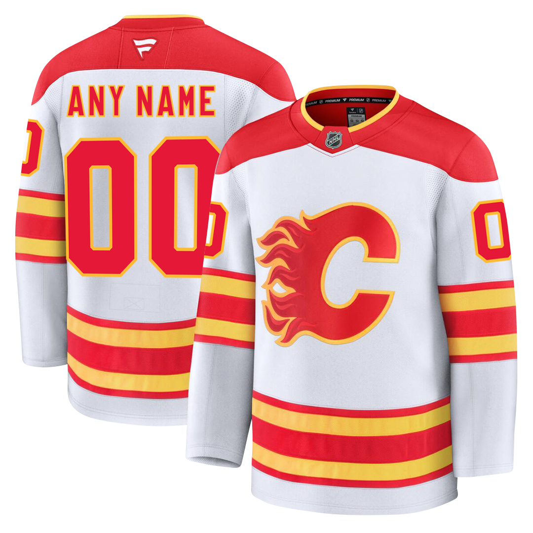 PRE ORDER ONLY Customizable Calgary Flames 2024 Fanatics Premium Official NHL Jersey