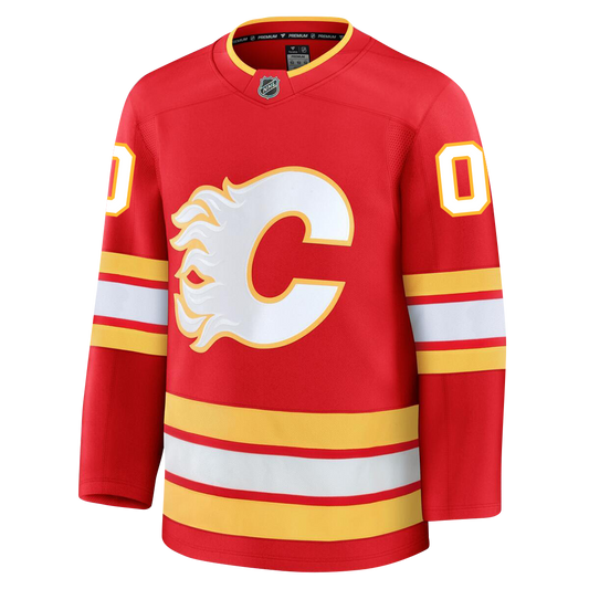 PRE ORDER ONLY Customizable Calgary Flames 2024 Fanatics Premium Official NHL Jersey