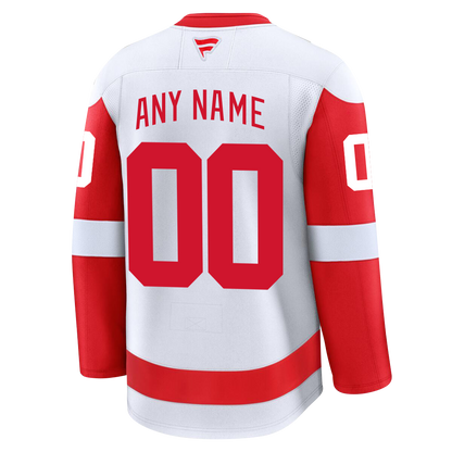 PRE-ORDER ONLY Customizable Detroit Red Wings 2024 Fanatics Premium Official NHL AWAY Jersey