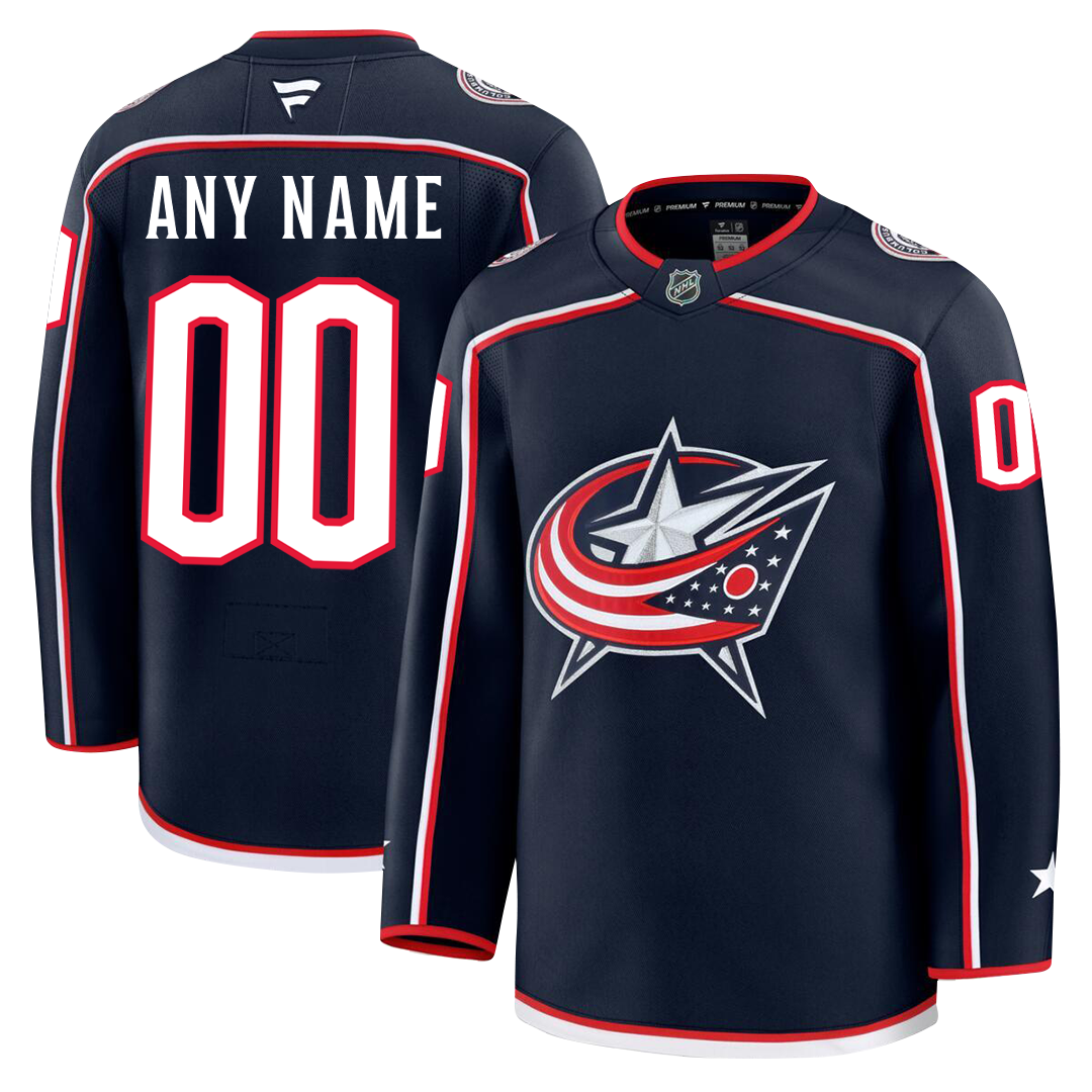 PRE-ORDER ONLY Customizable Columbus Blue Jackets 2024 Fanatics Premium Official NHL Jersey