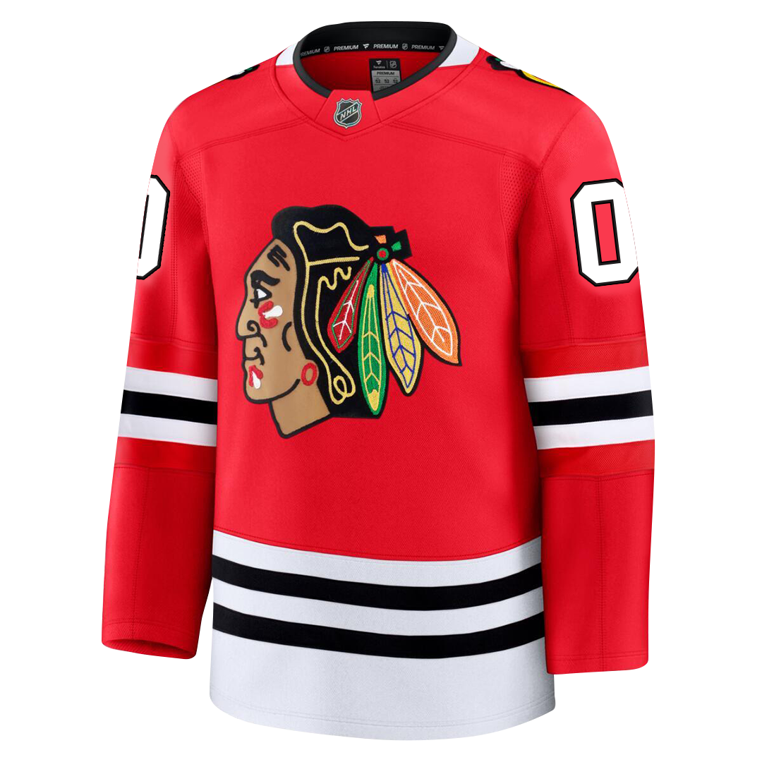 PRE ORDER ONLY Customizable Chicago Blackhawks 2024 Fanatics Premium Official NHL Jersey