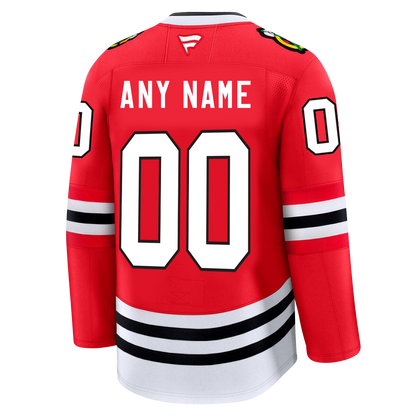 Customizable Chicago Blackhawks 2024 Fanatics Premium Official NHL HOM CoolHockey