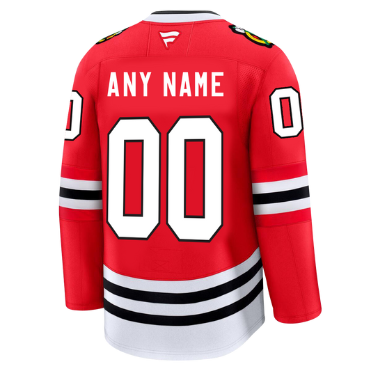 PRE ORDER ONLY Customizable Chicago Blackhawks 2024 Fanatics Premium Official NHL Jersey