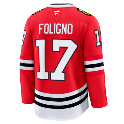 Nick Foligno Chicago Blackhawks Fanatics Premium Home Jersey