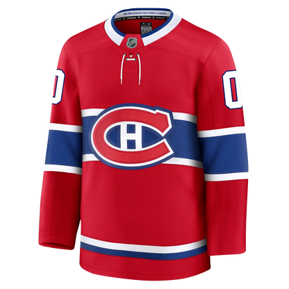 Customizable Montreal Canadiens 2024 Fanatics Premium Official NHL HOME Jersey