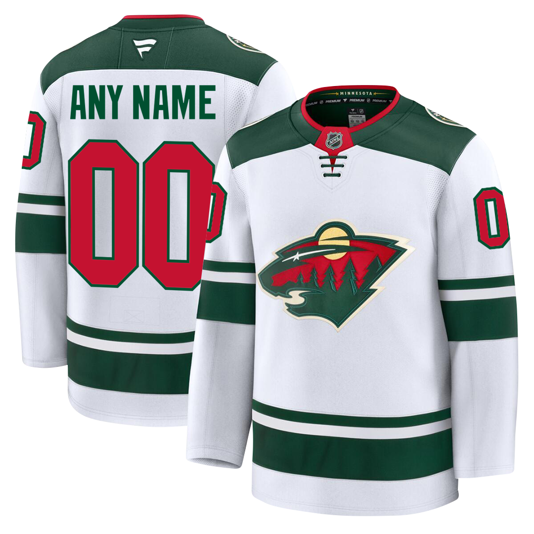 PRE-ORDER ONLY Customizable Minnesota Wild 2024 Fanatics Premium Official NHL Jersey