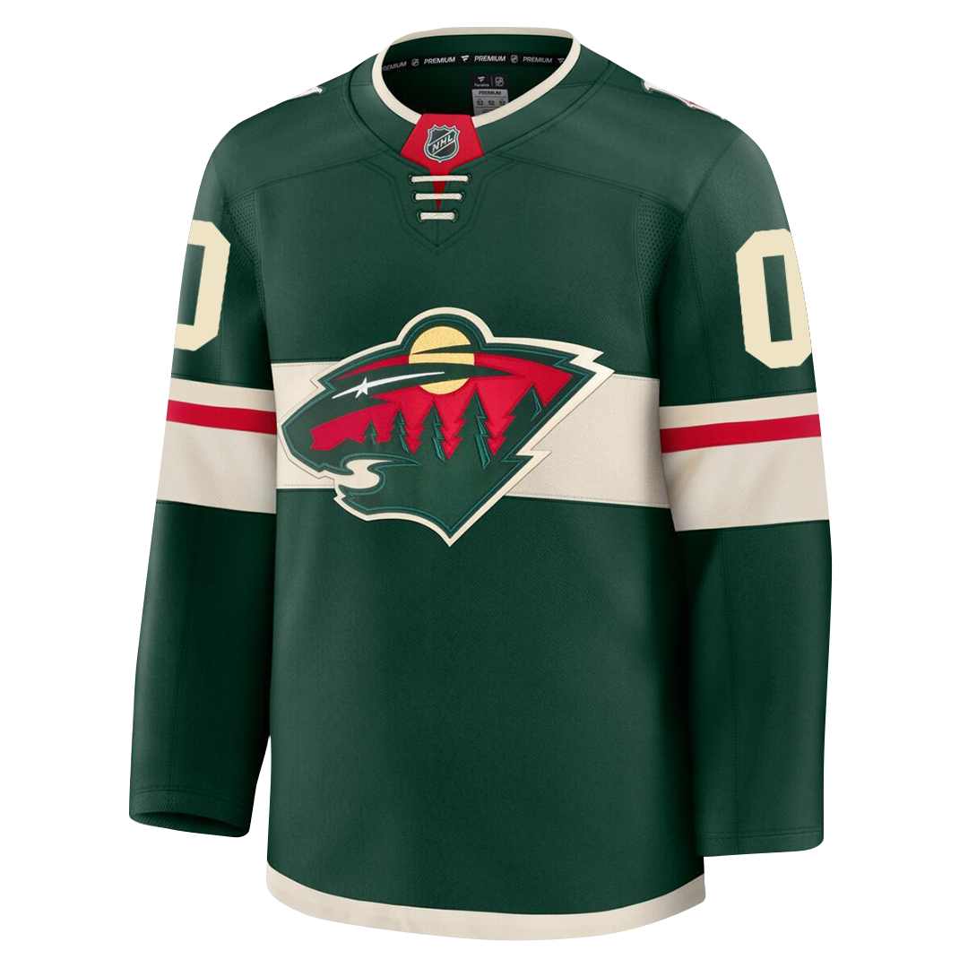 PRE-ORDER ONLY Customizable Minnesota Wild 2024 Fanatics Premium Official NHL Jersey