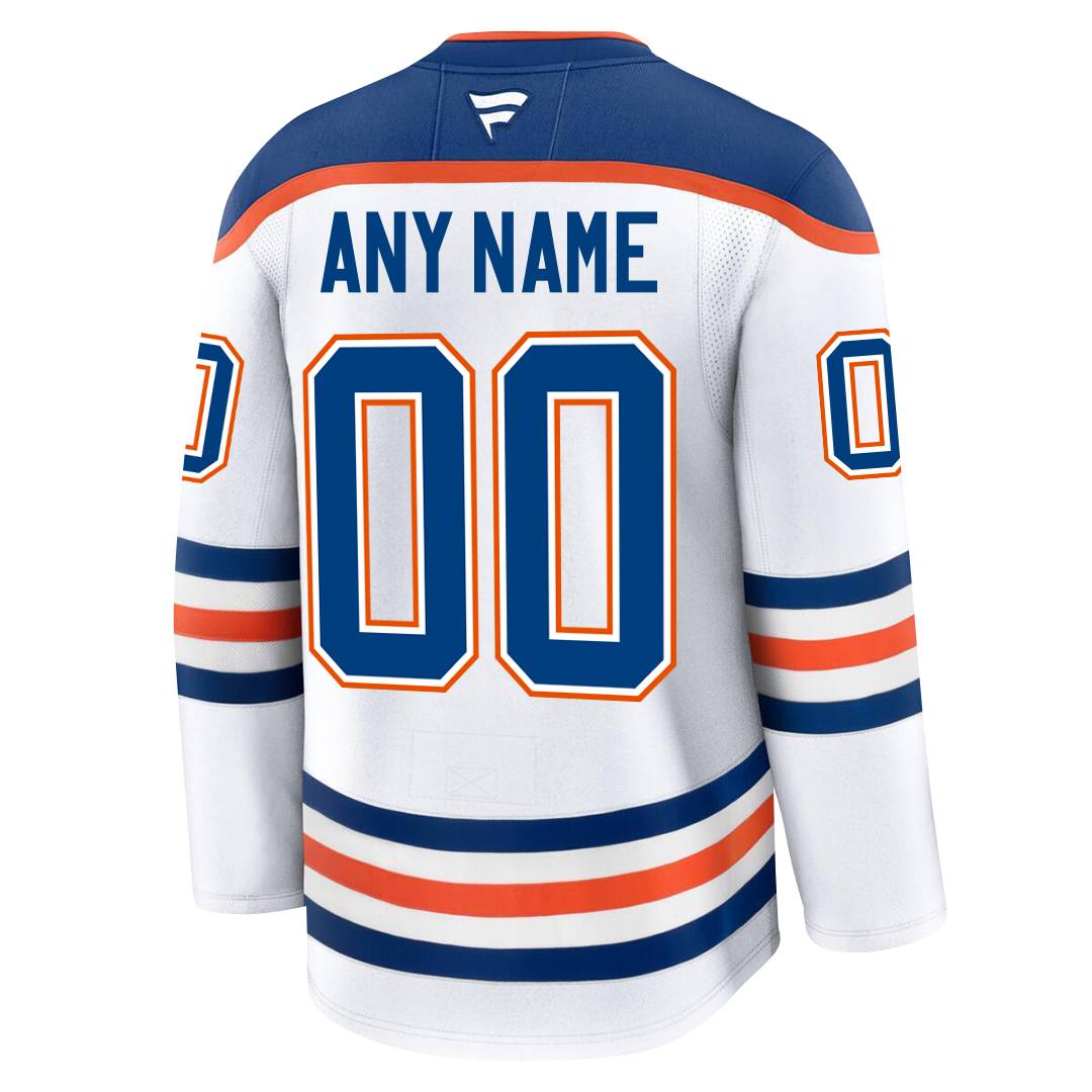 PRE-ORDER ONLY Customizable Edmonton Oilers 2024 Fanatics Premium Official NHL Jersey