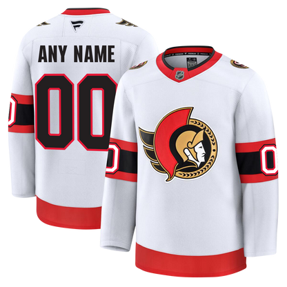 Customizable Ottawa Senators 2024 Fanatics Premium Official NHL AWAY Jersey