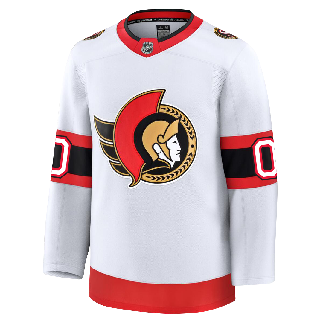 Customizable Ottawa Senators 2024 Fanatics Premium Official NHL AWAY Jersey