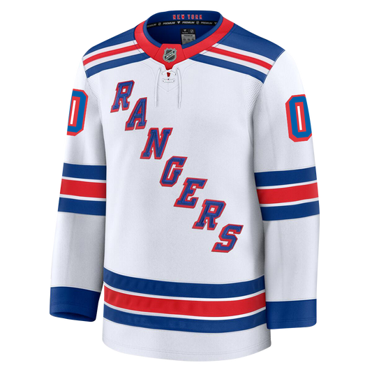 Customizable New York Rangers 2024 Fanatics Premium Official NHL AWAY Jersey