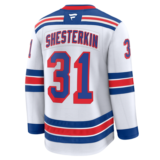 Igor Shesterkin New York Rangers Fanatics Premium Away Jersey