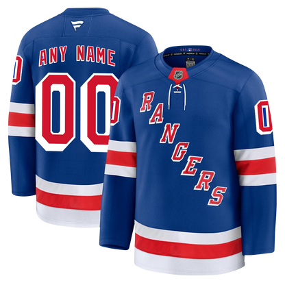 PRE-ORDER ONLY Customizable New York Rangers 2024 Fanatics Premium Official NHL Jersey