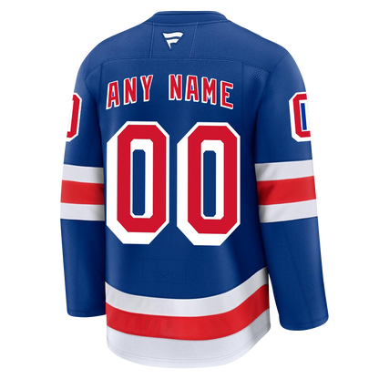 PRE-ORDER ONLY Customizable New York Rangers 2024 Fanatics Premium Official NHL Jersey