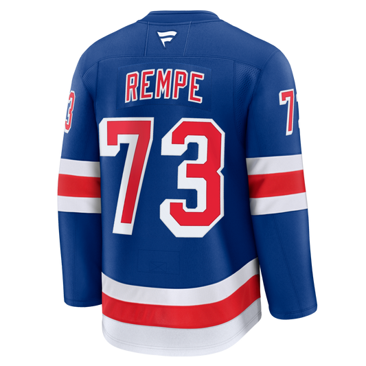Matt Rempe New York Rangers Fanatics Premium Home Jersey