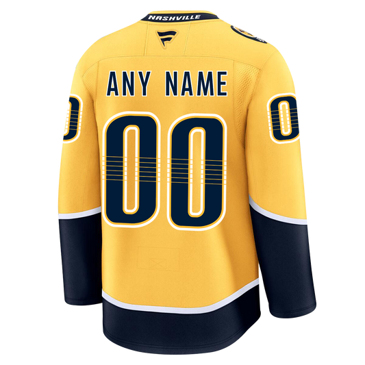 PRE-ORDER ONLY Customizable Nashville Predators 2024 Fanatics Premium Official NHL Jersey