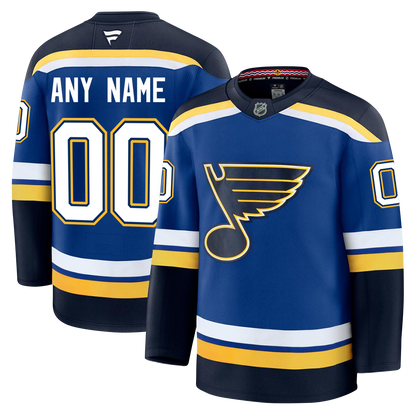 PRE-ORDER ONLY Customizable St. Louis Blues 2024 Fanatics Premium Official NHL Jersey