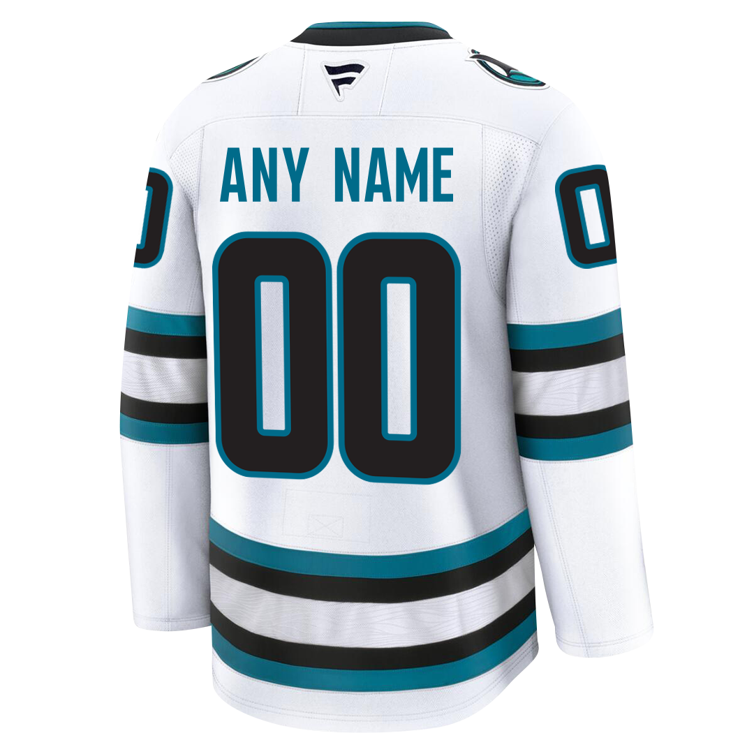 PRE-ORDER ONLY Customizable San Jose Sharks 2024 Fanatics Premium Official NHL Jersey