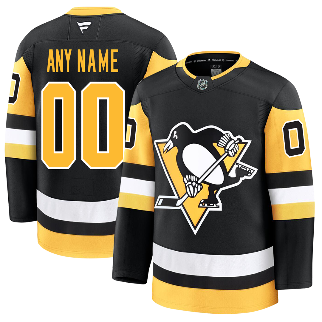 PRE-ORDER ONLY Customizable Pittsburgh Penguins 2024 Fanatics Premium Official NHL Jersey