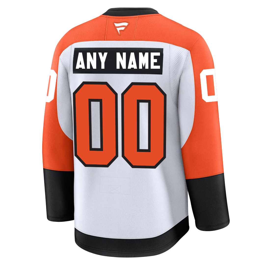 PRE-ORDER ONLY Customizable Philadelphia Flyers 2024 Fanatics Premium Official NHL AWAY & THIRD ALTERNATE Jersey