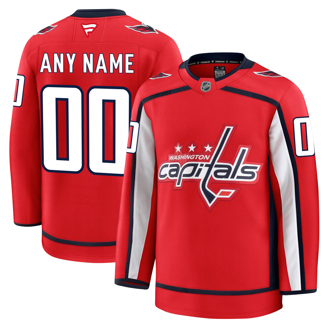 PRE-ORDER ONLY Customizable Washington Capitals 2024 Fanatics Premium Official NHL Jersey