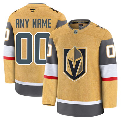 PRE-ORDER ONLY Customizable Vegas Golden Knights 2024 Fanatics Premium Official NHL Jersey