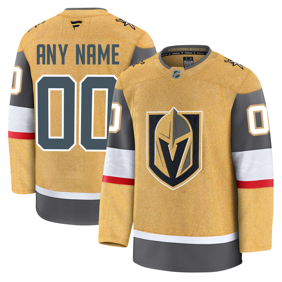 PRE-ORDER ONLY Customizable Vegas Golden Knights 2024 Fanatics Premium Official NHL Jersey